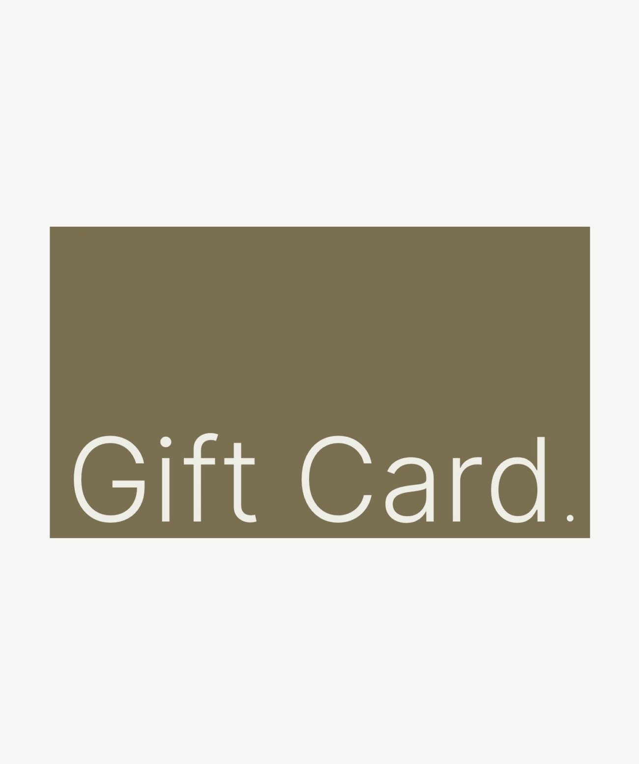 Gift Card