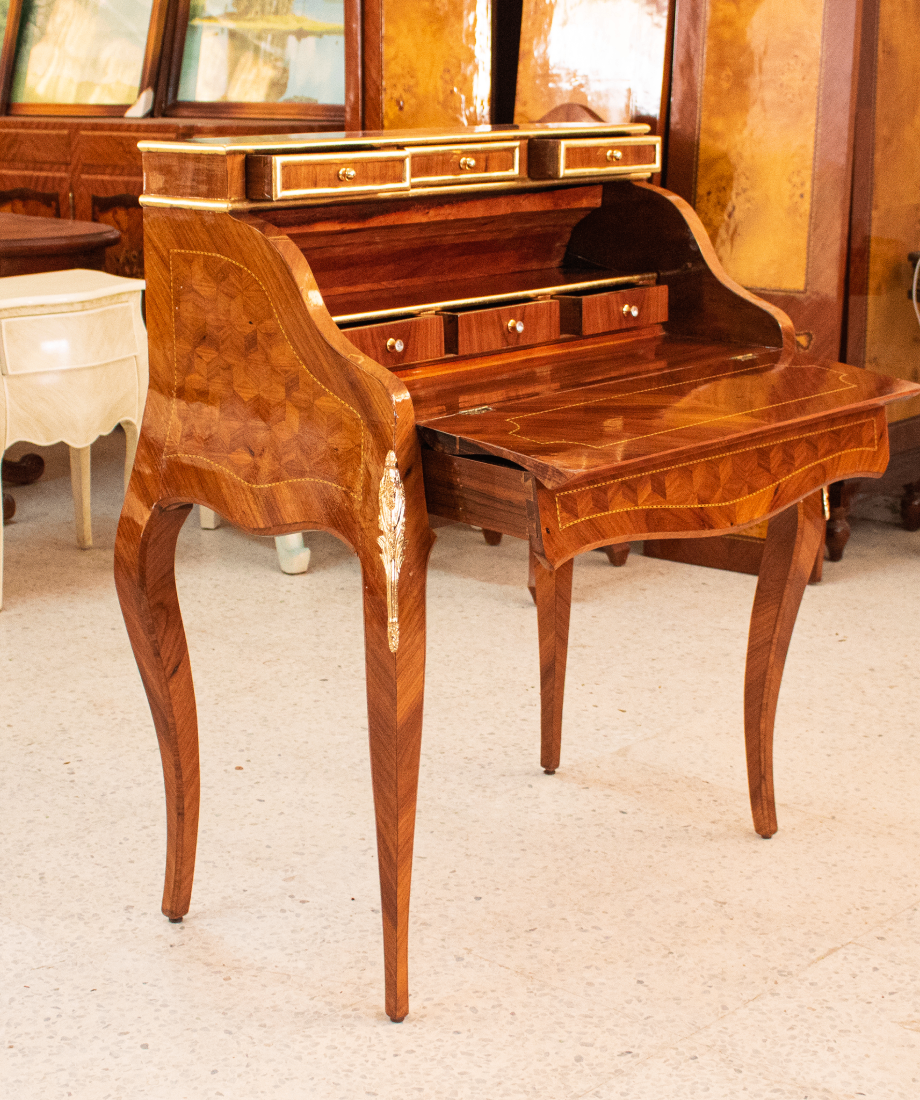 Bureau à cylindre en bois – Image 2